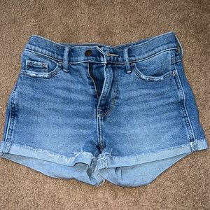 Hollister jean shorts.
